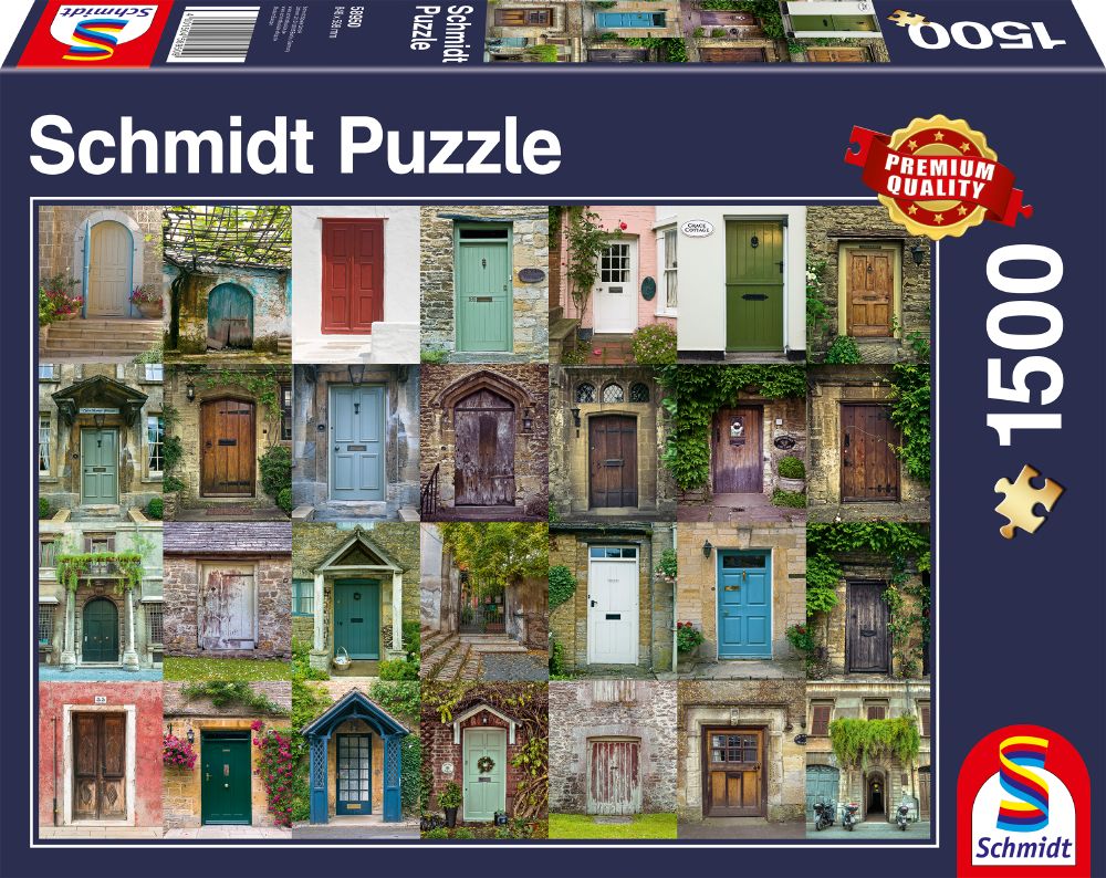 Image of Schmidt 58950 - Türen, Puzzle, 1500 Teile