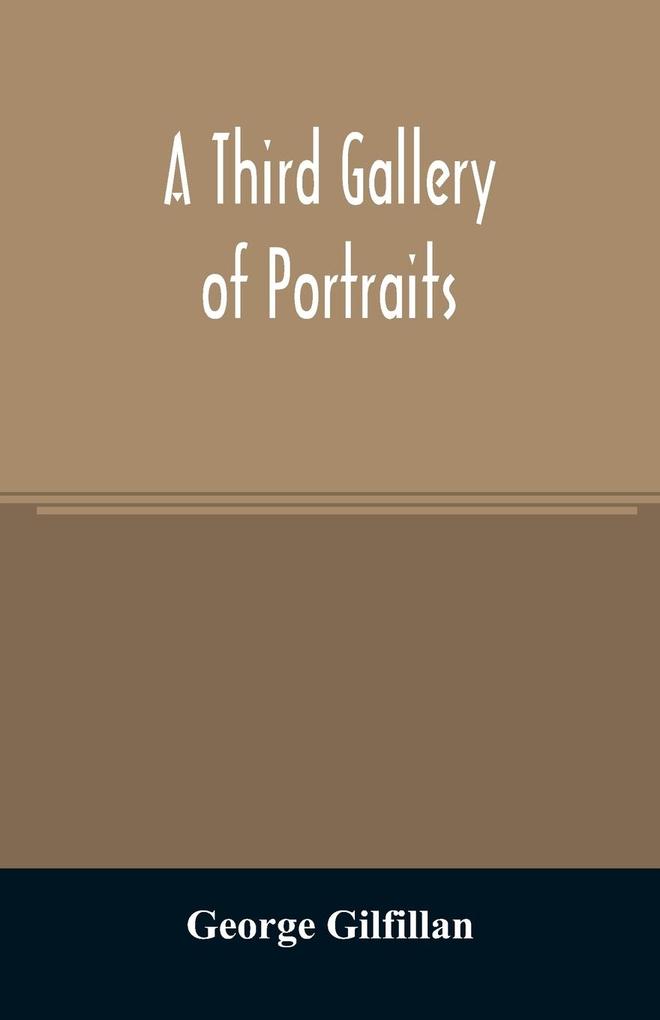 A third gallery of portraits