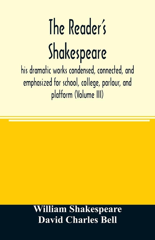 The reader's Shakespeare