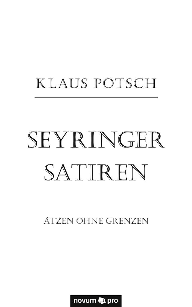 Seyringer Satiren