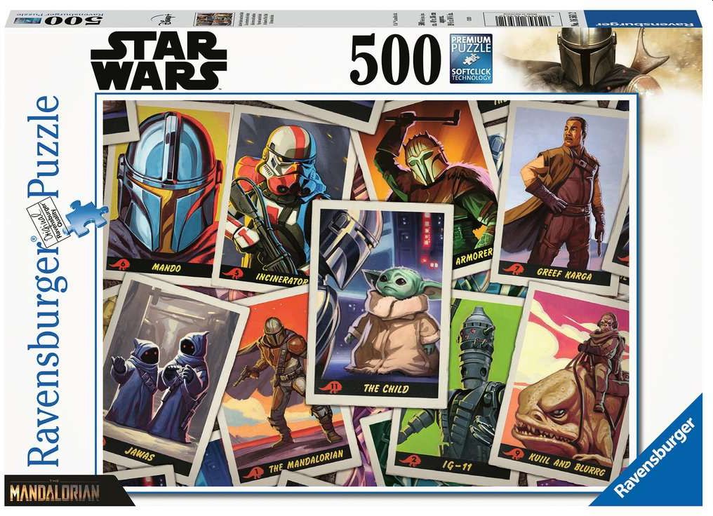 Image of Puzzle Star Wars: Mandalorian, 500 Teile