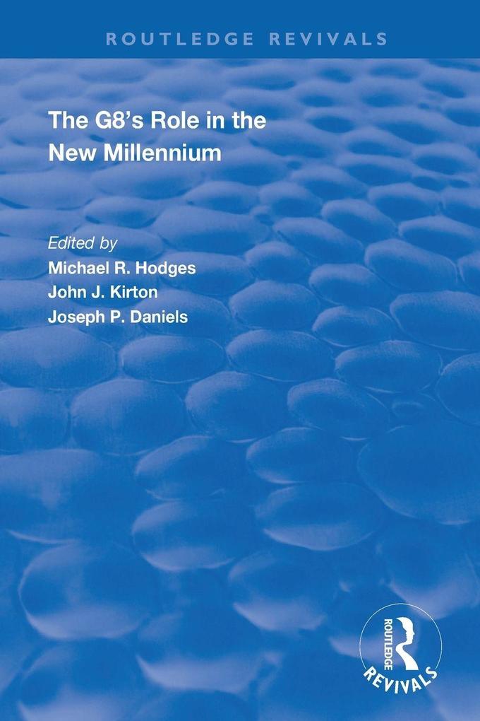 The G8's Role in the New Millennium