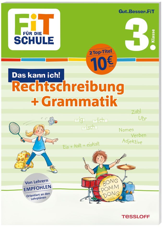 Image of FiT FÜR DIE SCHULE. Das kann ich! Rechtschreibung + Grammatik 3. Klasse