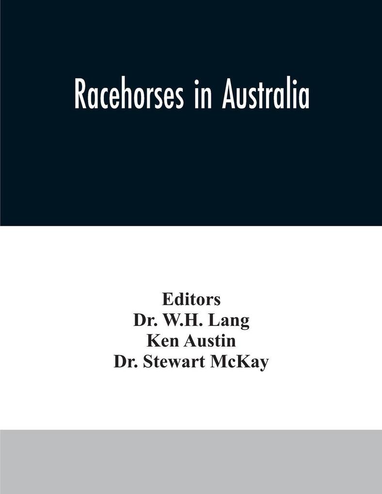 Racehorses in Australia