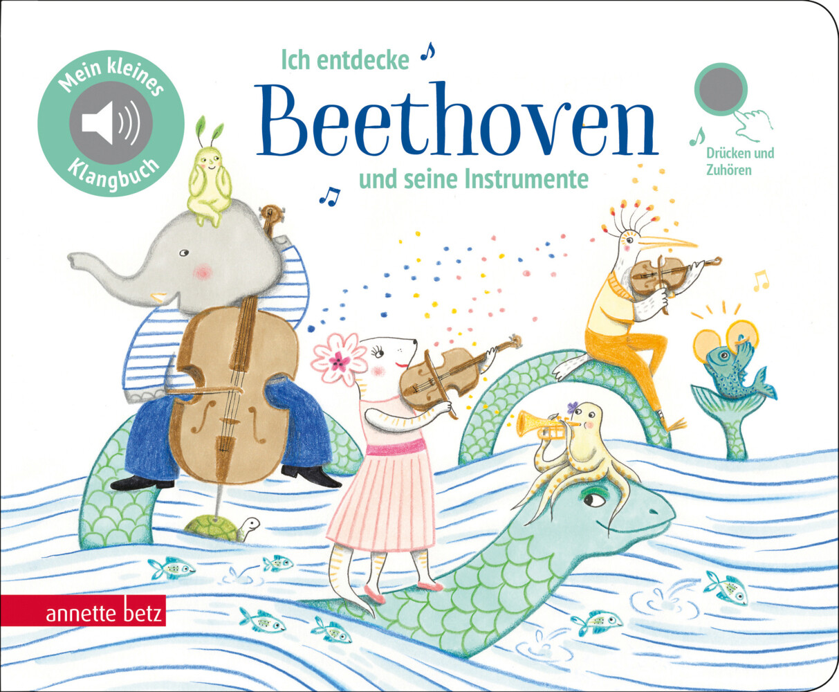 Image of Ich entdecke Beethoven und seine Instrumente - Pappbilderbuch mit Sound (Mein kleines Klangbuch)