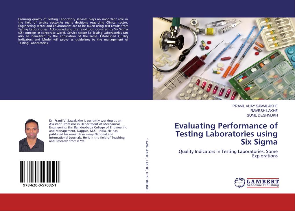 Evaluating Performance of Testing Laboratories using Six Sigma