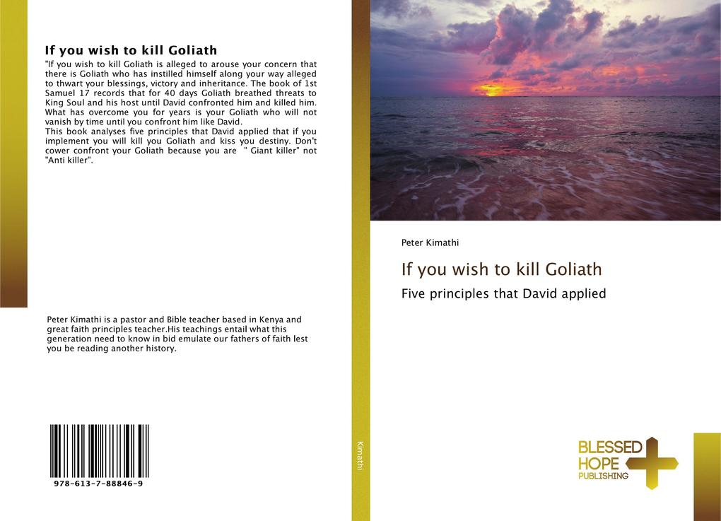 If you wish to kill Goliath