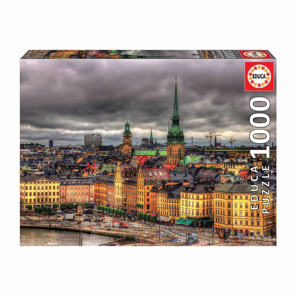 Image of Educa Puzzle. Views of Stockholm 1000 Teile
