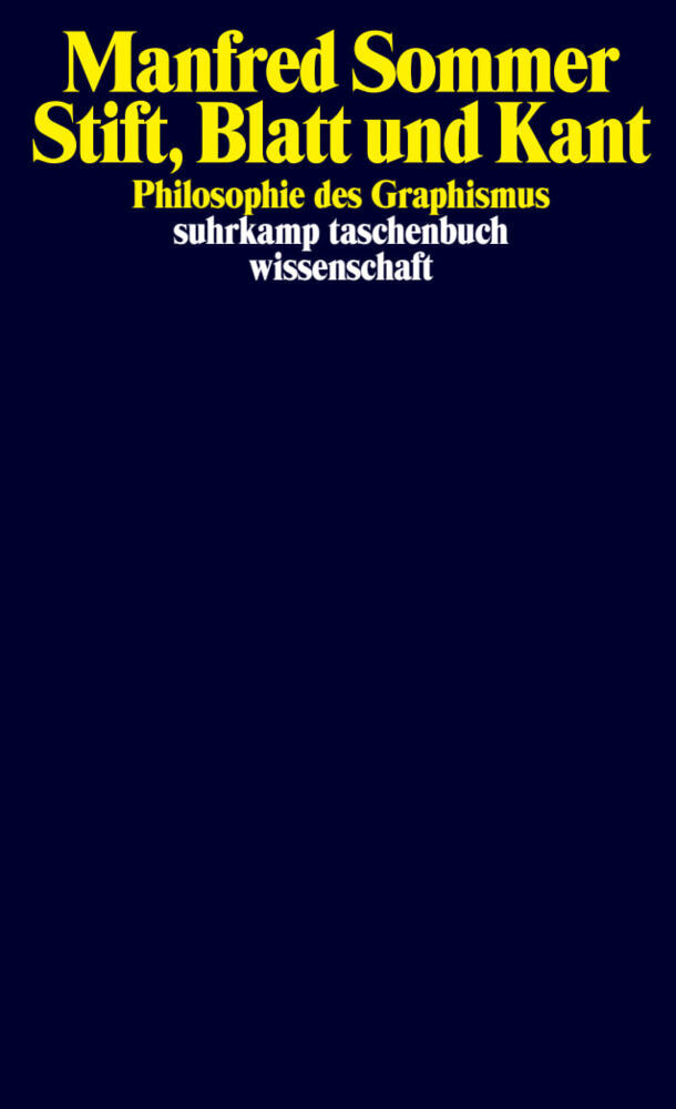 Stift Blatt und Kant