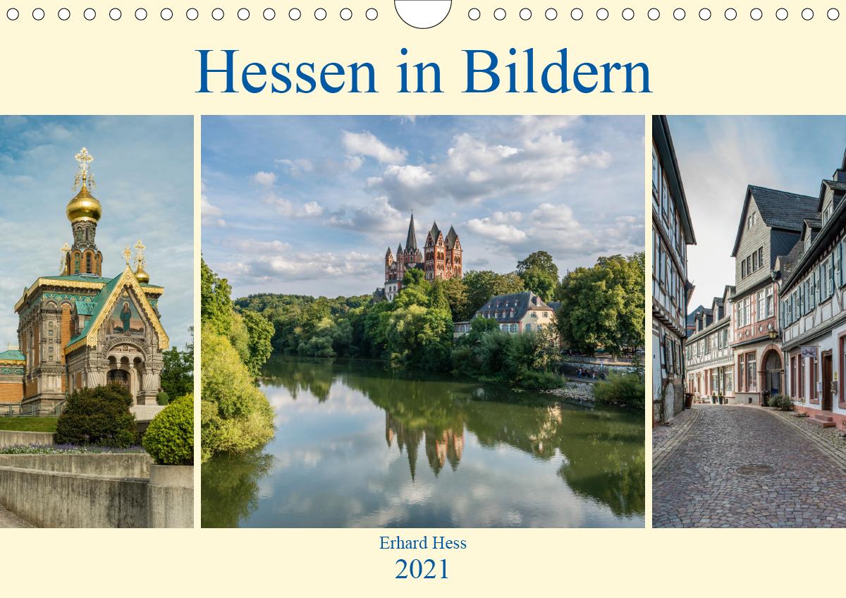 Hessen in Bildern (Wandkalender 2021 DIN A4 quer ...