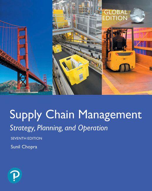 Supply Chain Management: Strategy Planning and Operation Global Edition