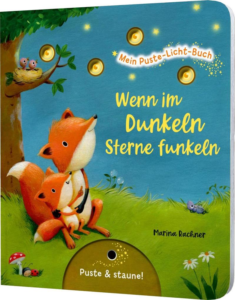 - Mein Puste-Licht-Buch: Wenn im Dunkeln Sterne funkeln, X