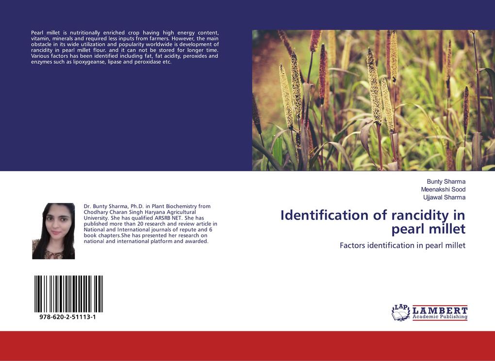 Identification of rancidity in pearl millet