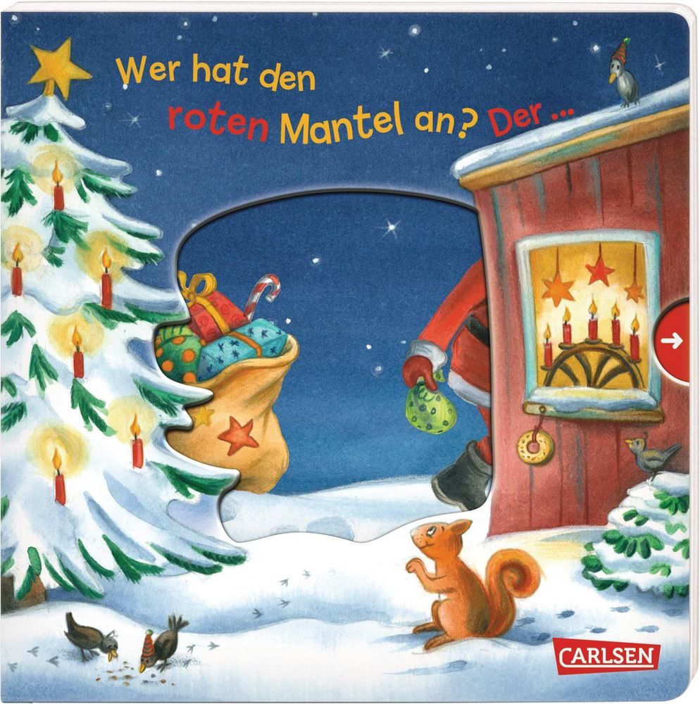 Image of Wer hat den roten Mantel an? Der ... Weihnachtsmann!