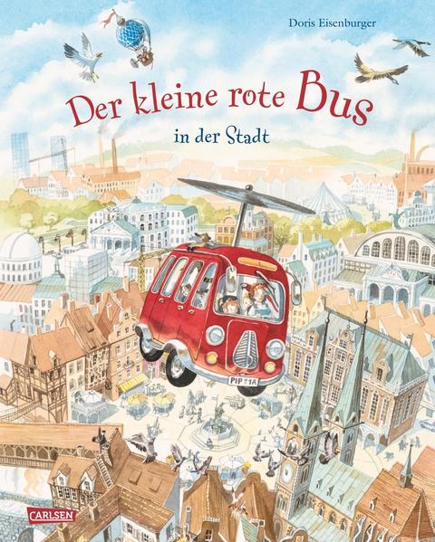 Image of Der kleine rote Bus - In der Stadt