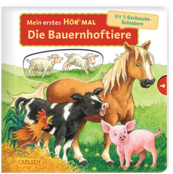 Image of BONNIERMEDIA DEUTSCHLAND Kinderbuch "Mein erstes Hör Mal - Die Bauernhoftiere"