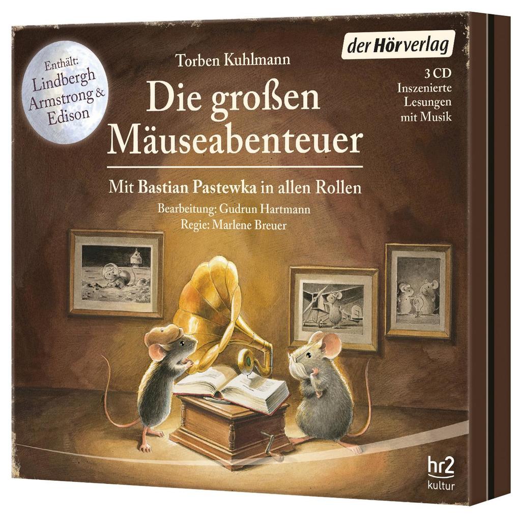 Image of Die großen Mäuse-Abenteuer / Mäuseabenteuer Bd.1-3 (3 Audio-CDs)