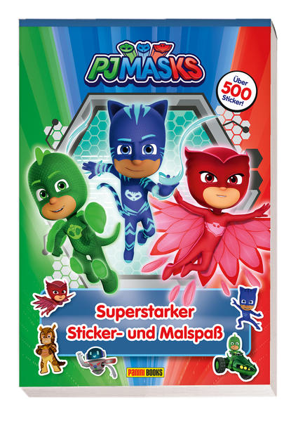 Image of PJ Masks: Superstarker Sticker- und Malspaß