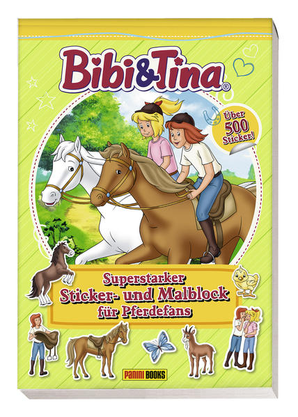 Image of Bibi & Tina: Pferdestarker Sticker- und Malspaß