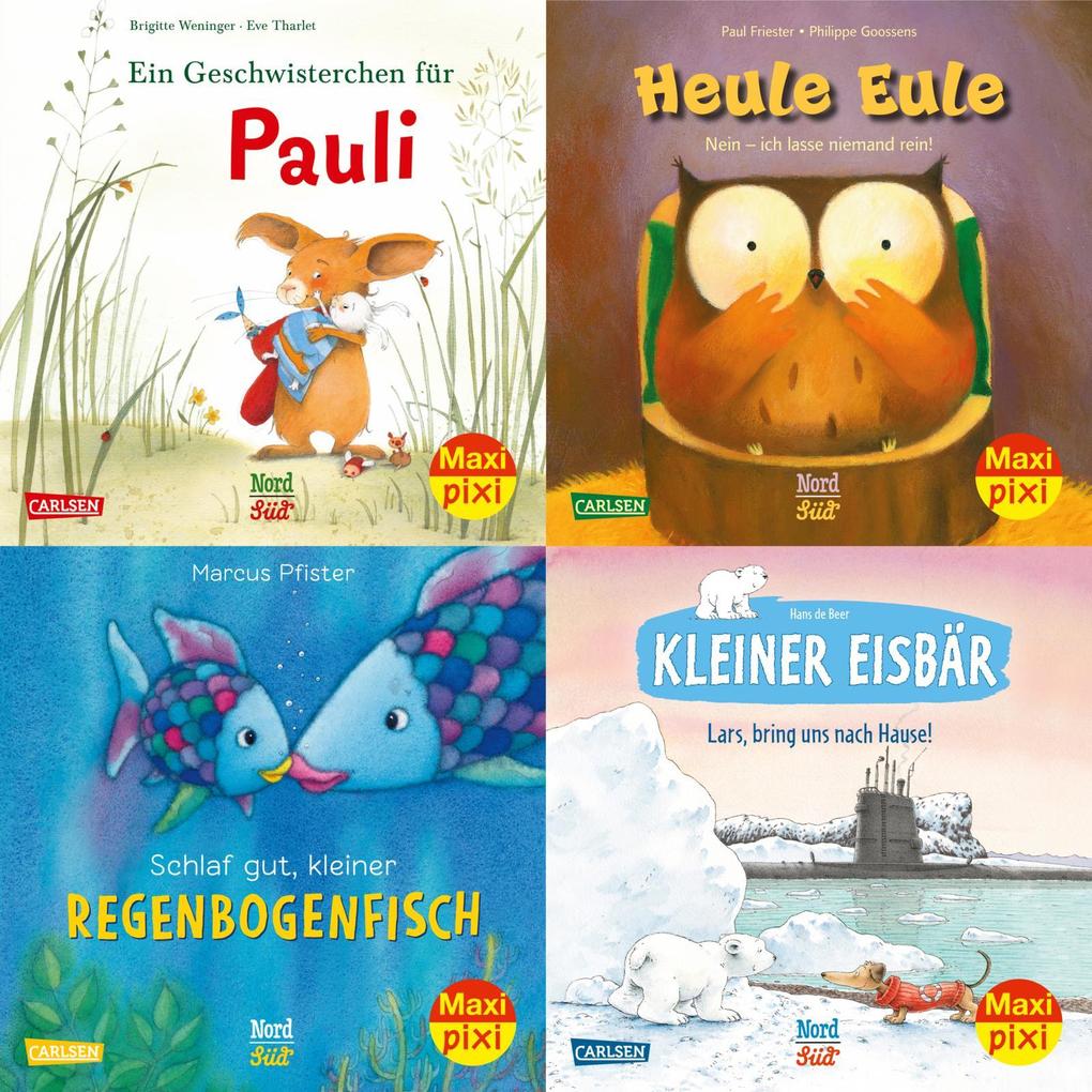 Maxi-Pixi-4er-Set 79: Bilderbuch-Stars bei Maxi Pixi (4x1 Exemplar)