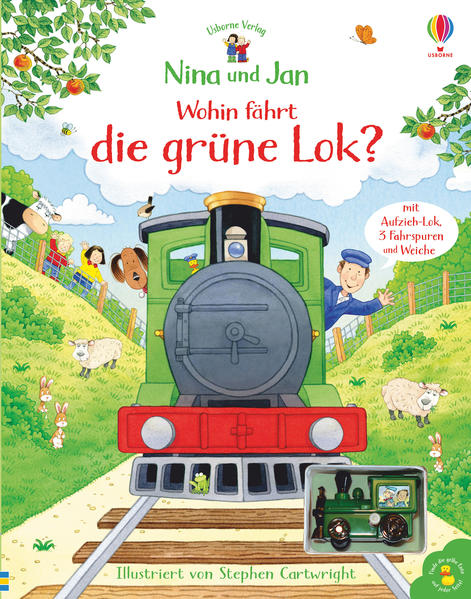 Image of Nina und Jan - Wohin fährt die grüne Lok?