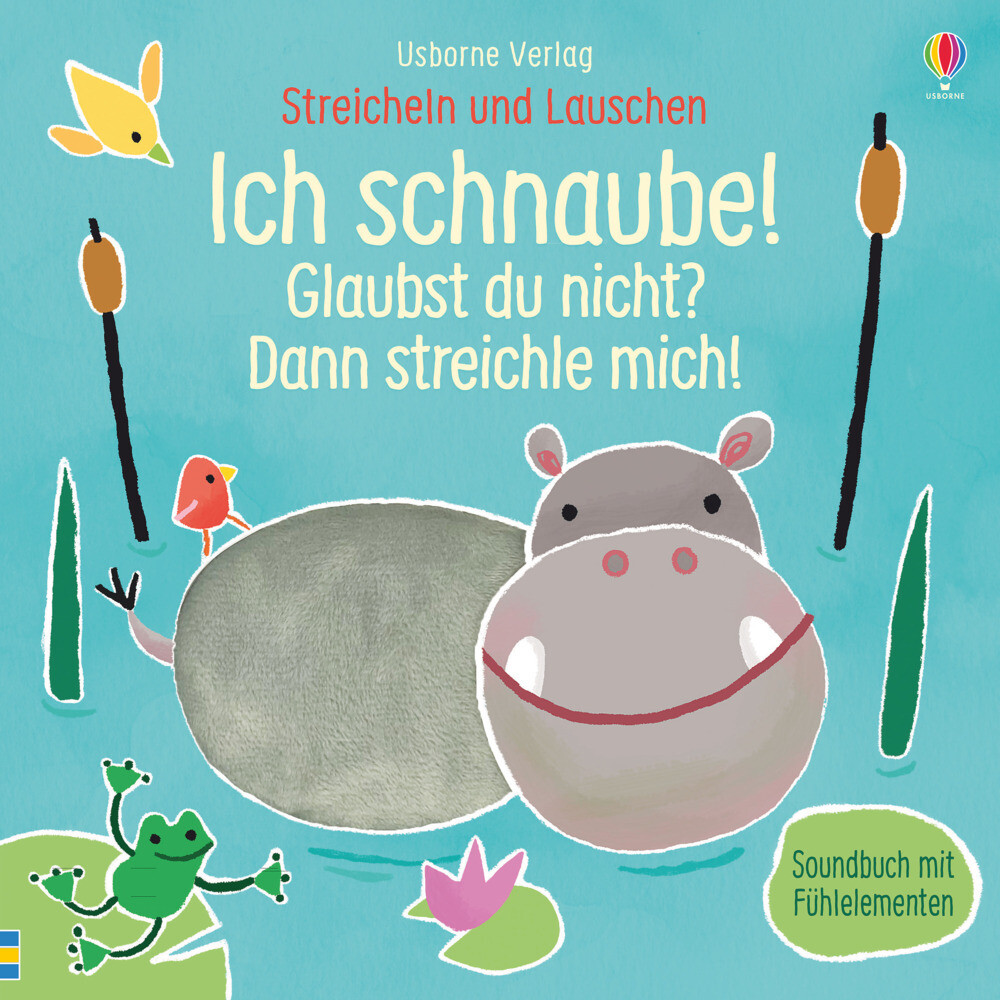 Image of Streicheln und Lauschen: Ich schnaube! Glaubst du nicht? Dann streichle mich!