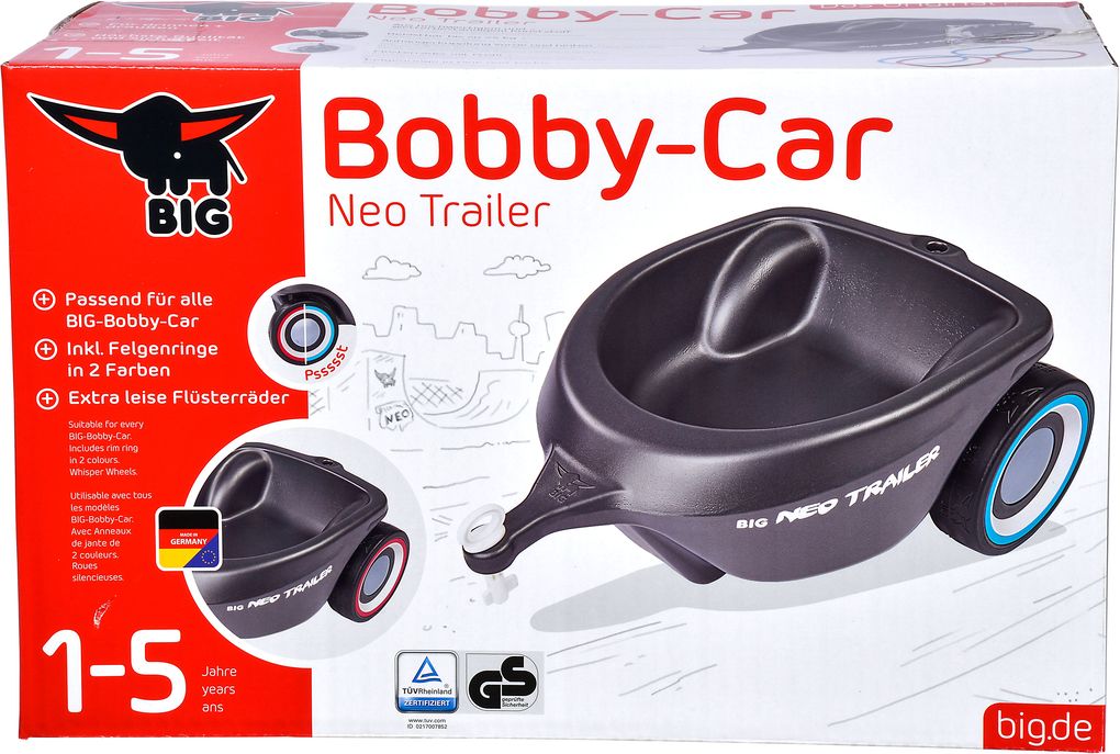 Image of BIG - Bobby-Car Neo Trailer Anthrazit