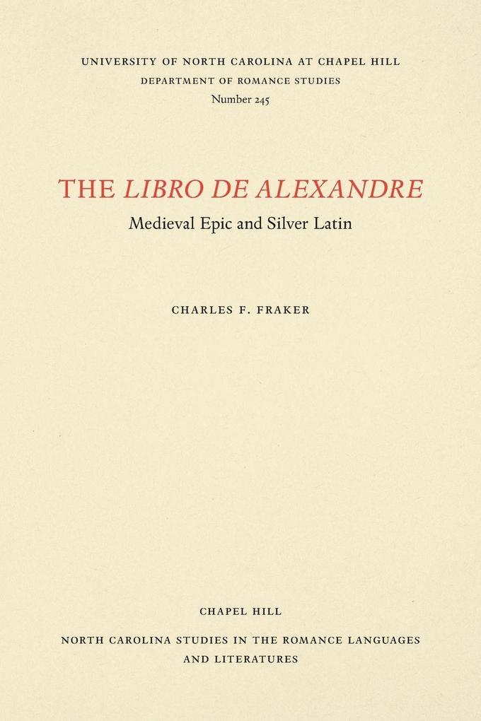 The Libro de Alexandre