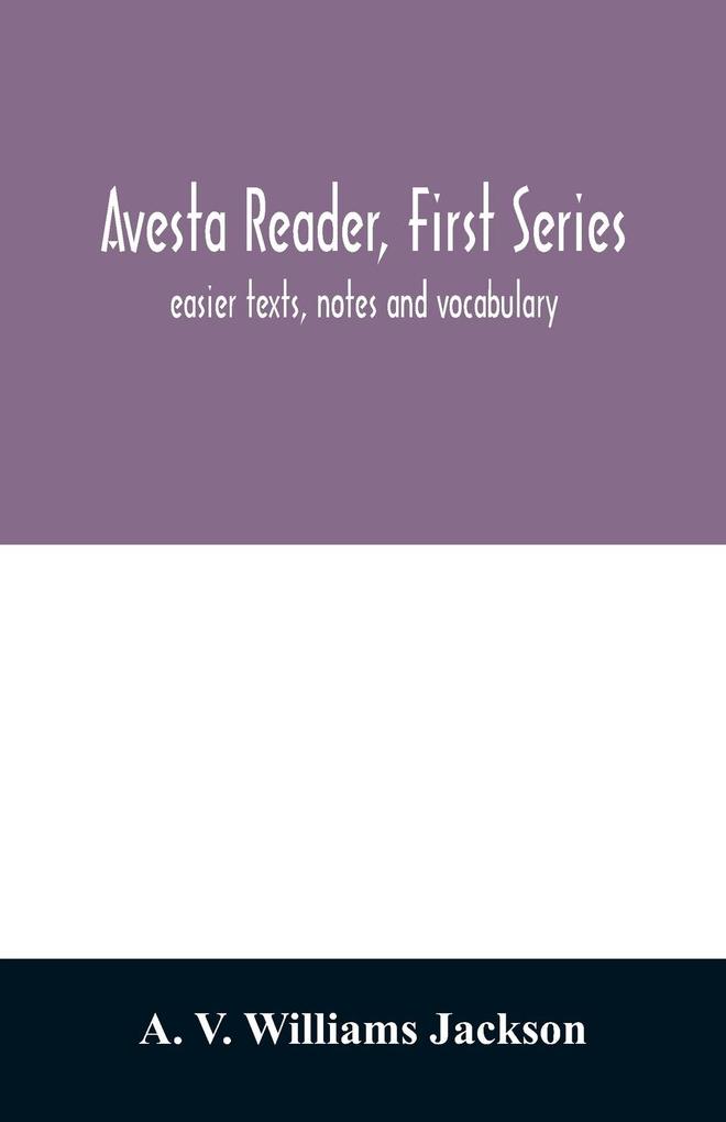 Avesta reader first series