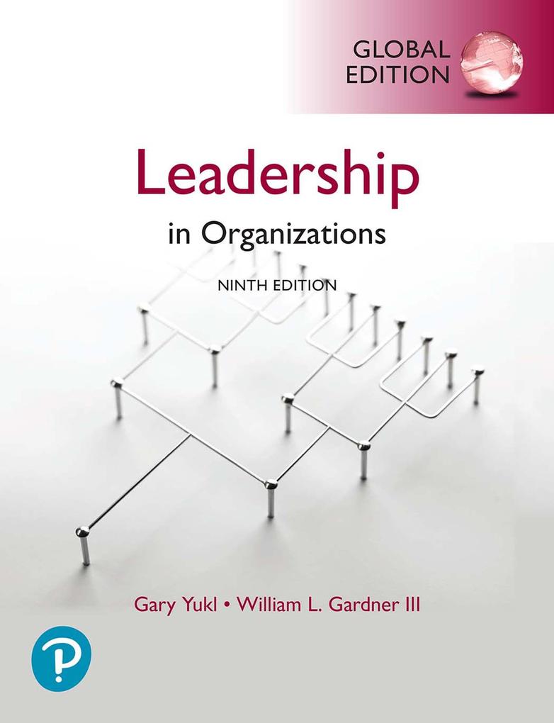 Leadership in Organizations Global Edition