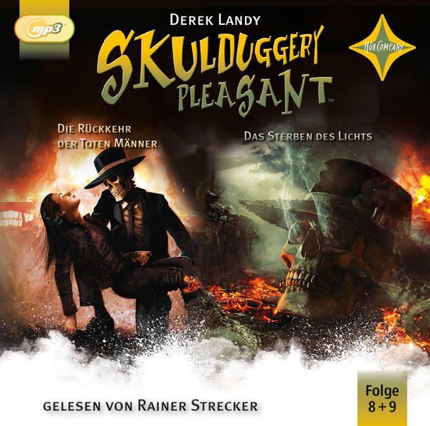 Skulduggery Pleasant - Die Rückkehr der Toten Männer + Das Sterben des Lichts 4 Audio-CD MP3