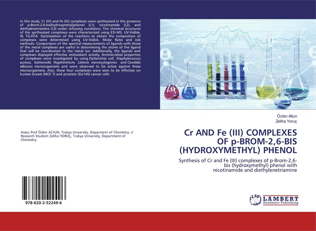 Cr AND Fe (III) COMPLEXES OF p-BROM-26-BIS (HYDROXYMETHYL) PHENOL