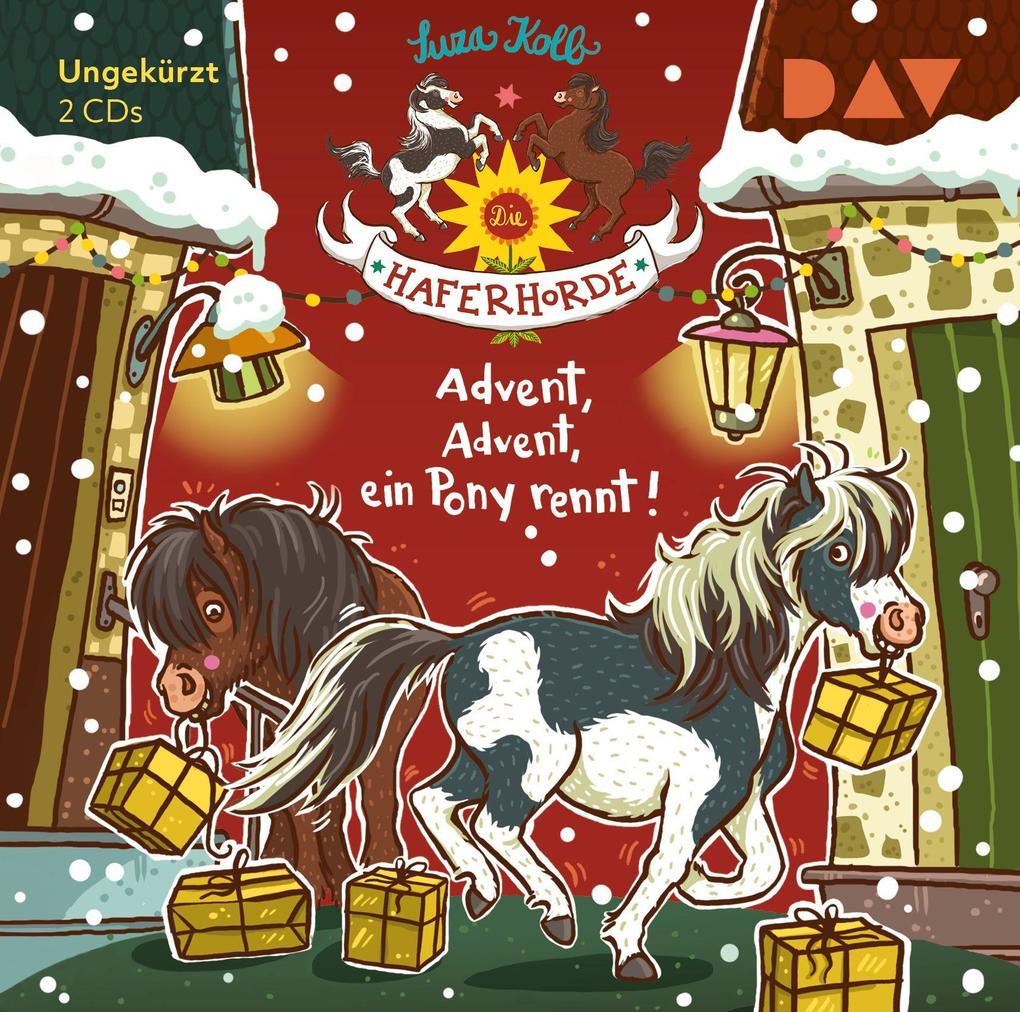 Image of Advent, Advent, ein Pony rennt! / Die Haferhorde Bd.16 (2 Audio-CDs)