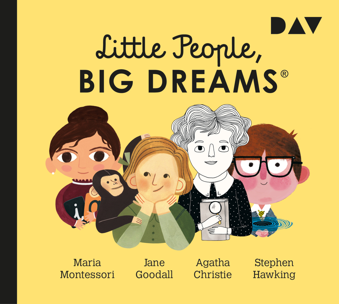 Little People Big Dreams® - Teil 1: Maria Montessori Jane Goodall Agatha Christie Stephen Hawking