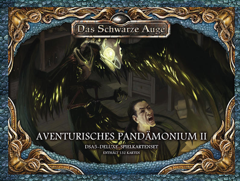 Image of Das Schwarze Auge, DSA5 Deluxe Spielkartenset - Aventurisches Pandämonium