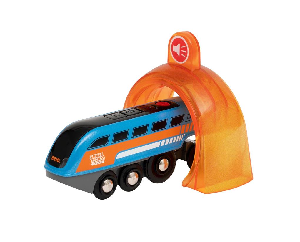 Image of BRIO Smart Tech Sound Lok mit Aufnahmefunktion RW Trains, Mehrfarbig