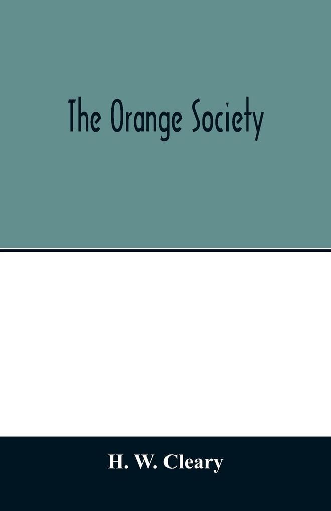 The Orange Society