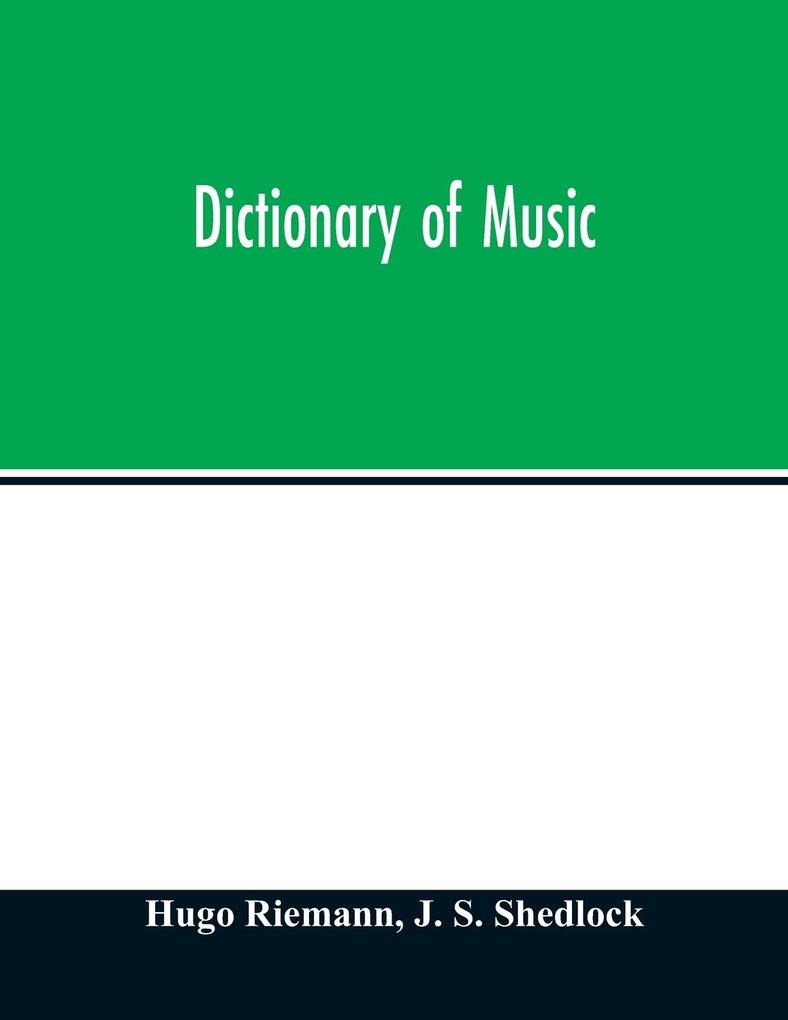 Dictionary of music