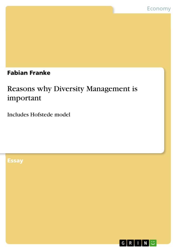 Reasons why Diversity Management is important