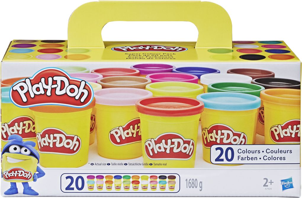 Hasbro - Play-Doh - Super Farbenset 20er Pack