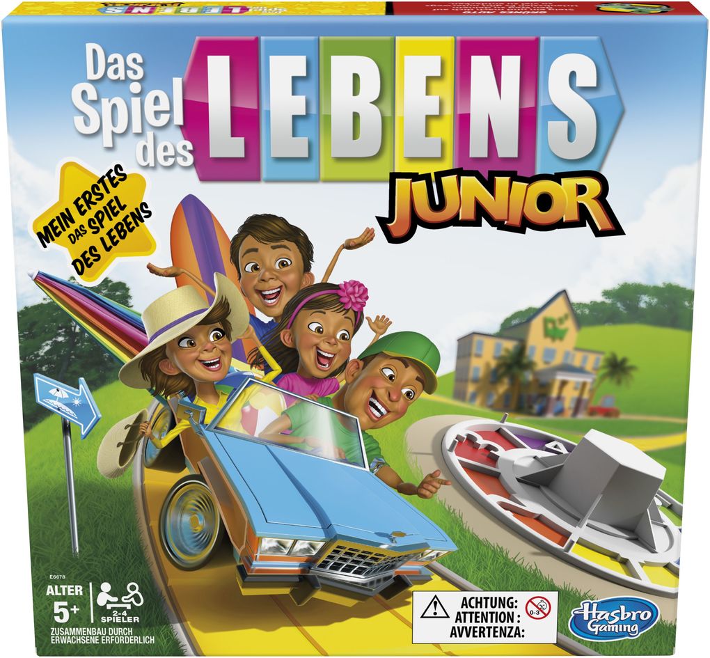 Image of Hasbro - Spiel des Lebens Junior