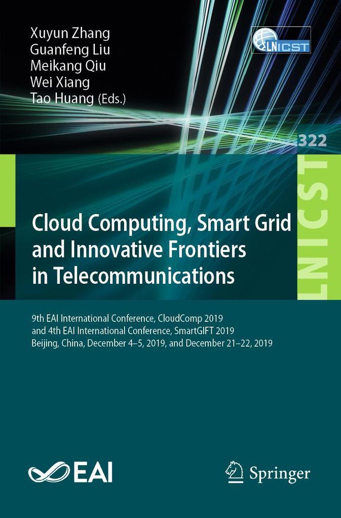 Cloud Computing Smart Grid and Innovative Frontiers in Telecommunications