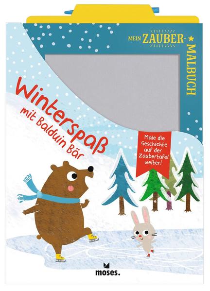 Image of Mein Zaubermalbuch - Winterspaß mit Balduin Bär