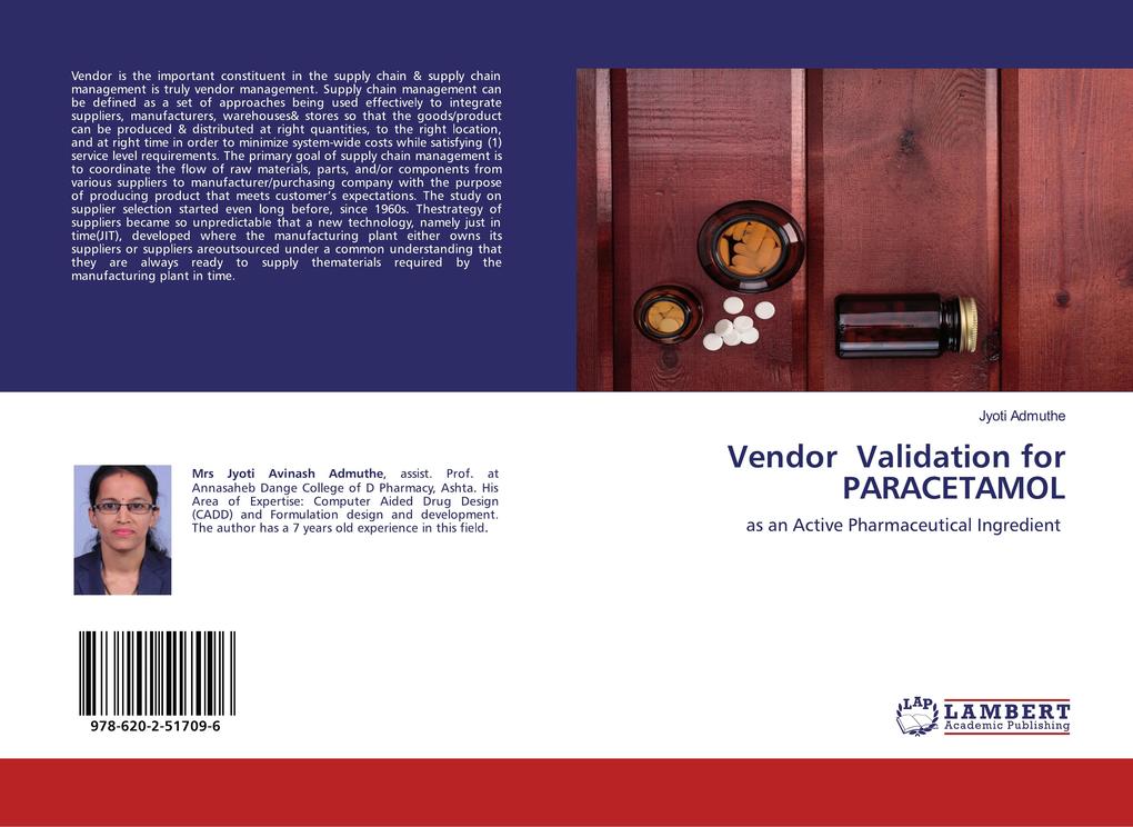 Vendor Validation for PARACETAMOL