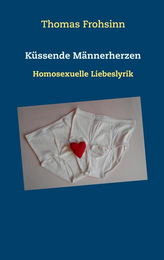 Küssende Männerherzen