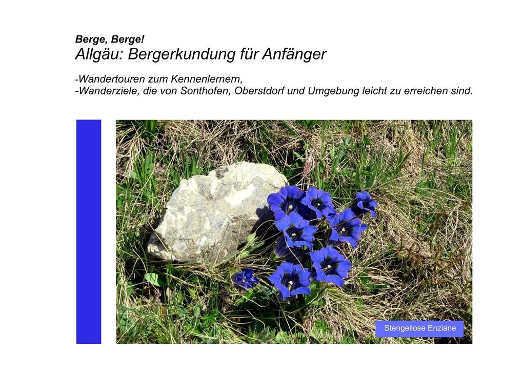 Allgäu: Bergerkundung für Anfänger