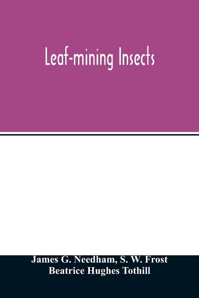 Leaf-mining insects
