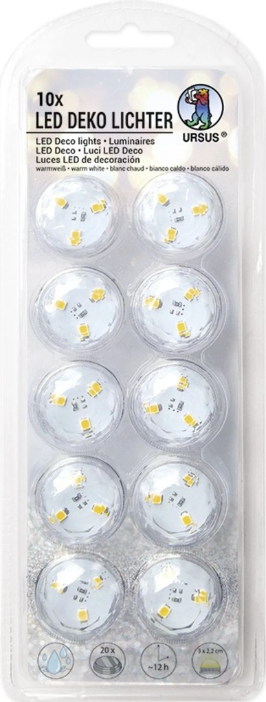 URSUS Laternenzeit 10 LED-Dekolichter