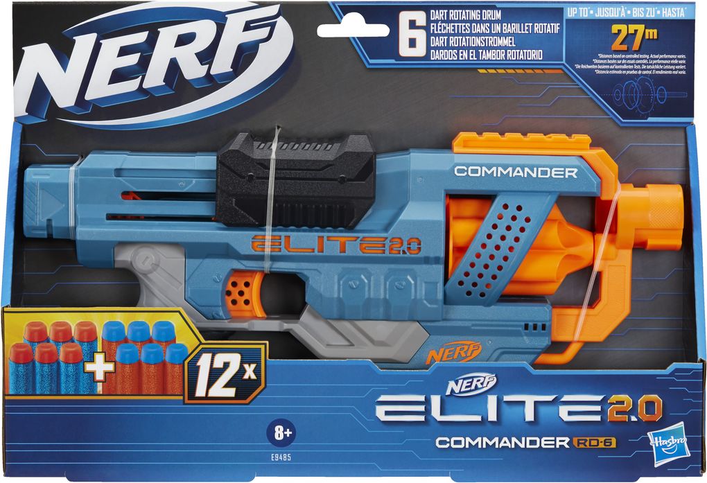 Hasbro - Nerf Elite 2.0 Commander RD-6