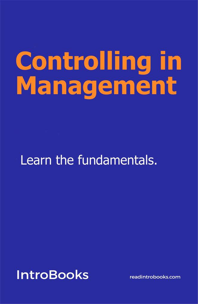 Controlling in Management